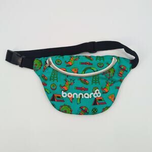 Colorful Retro Print Belt Bag Bonnaroo 2018 Concert Waist Fanny Pack